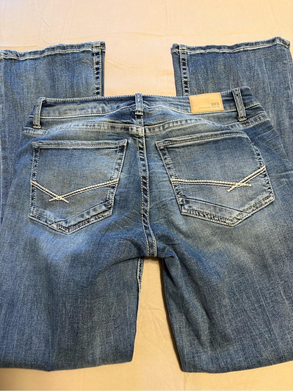 BKE Stella slim fit low rise Women’s Light Blue Bootcut Jeans
